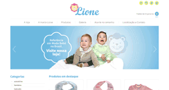 Desktop Screenshot of lione.com.br